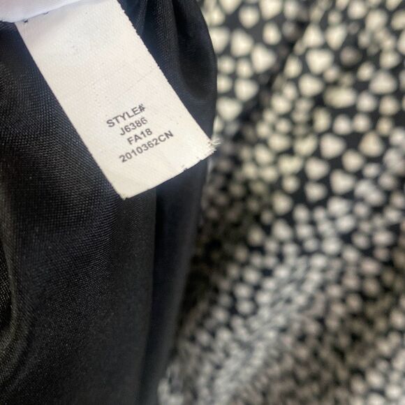 J. Crew Mercantile Heart Print Tulip Hem Dress Size 6   D - Picture 11 of 11